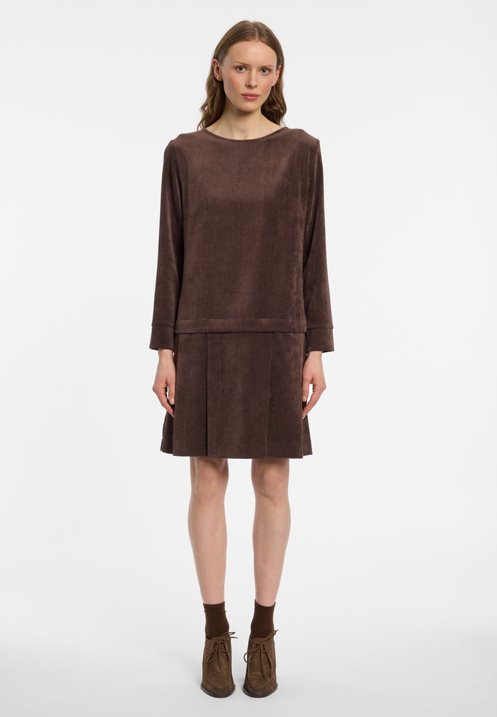 Ana Alcazar Corduroy Jurk Enlivea aus Cord