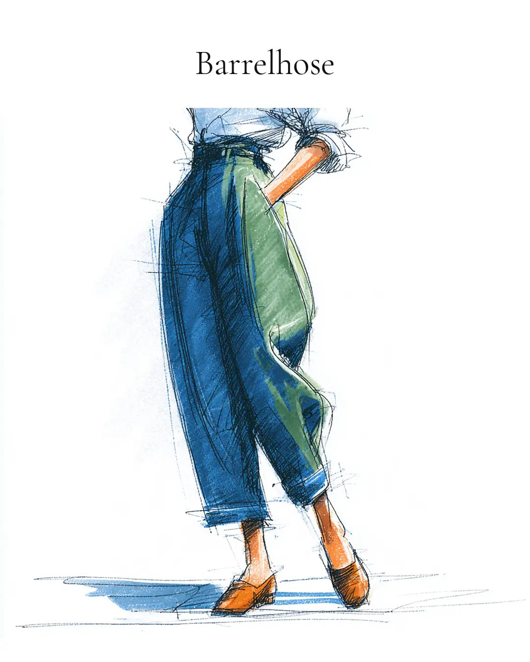 Definition: Was ist eine Barrelhose?