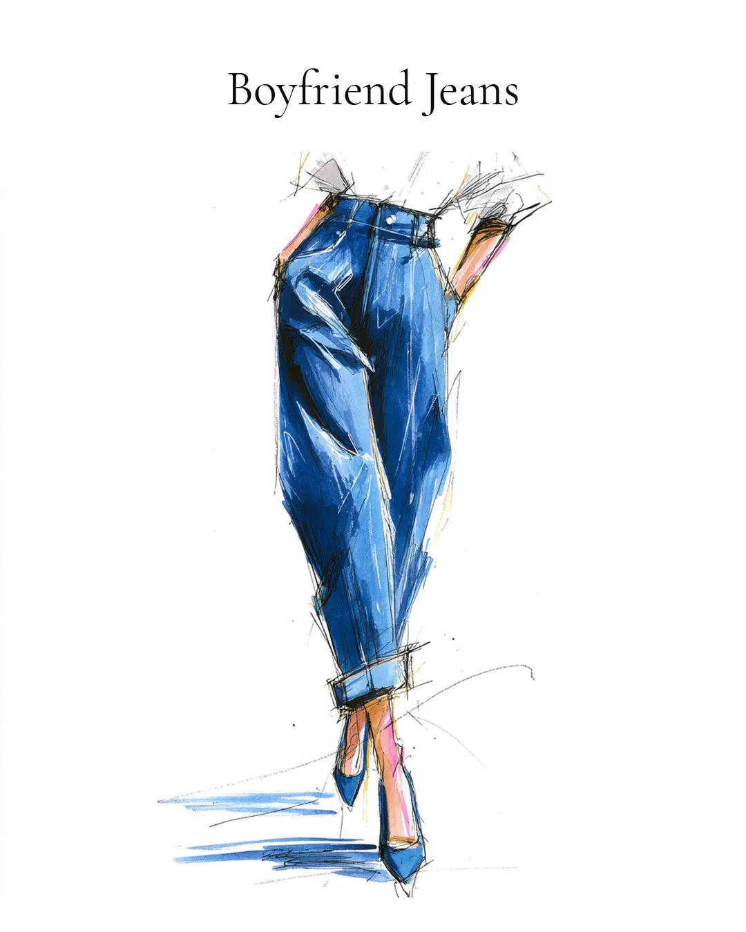 Definition: What are Boyfriend Jeans?