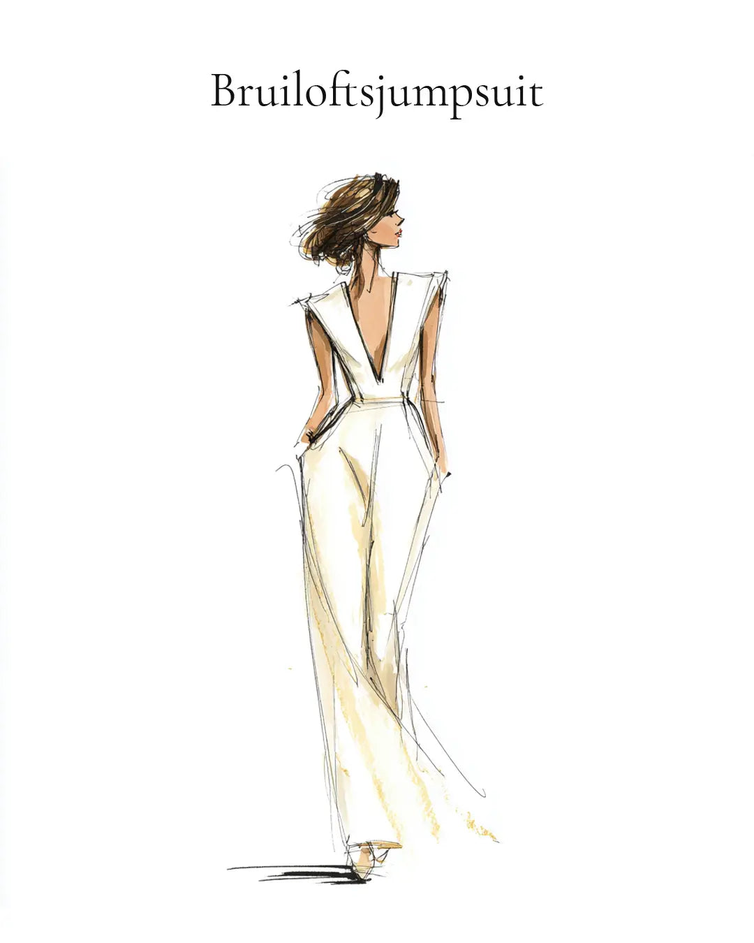 Bruiloftsjumpsuit - Jumpsuit Modellen bij Ana Alcazar