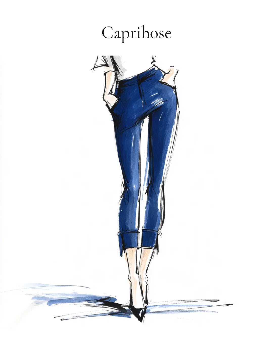 Definition: Was ist eine Caprihose?