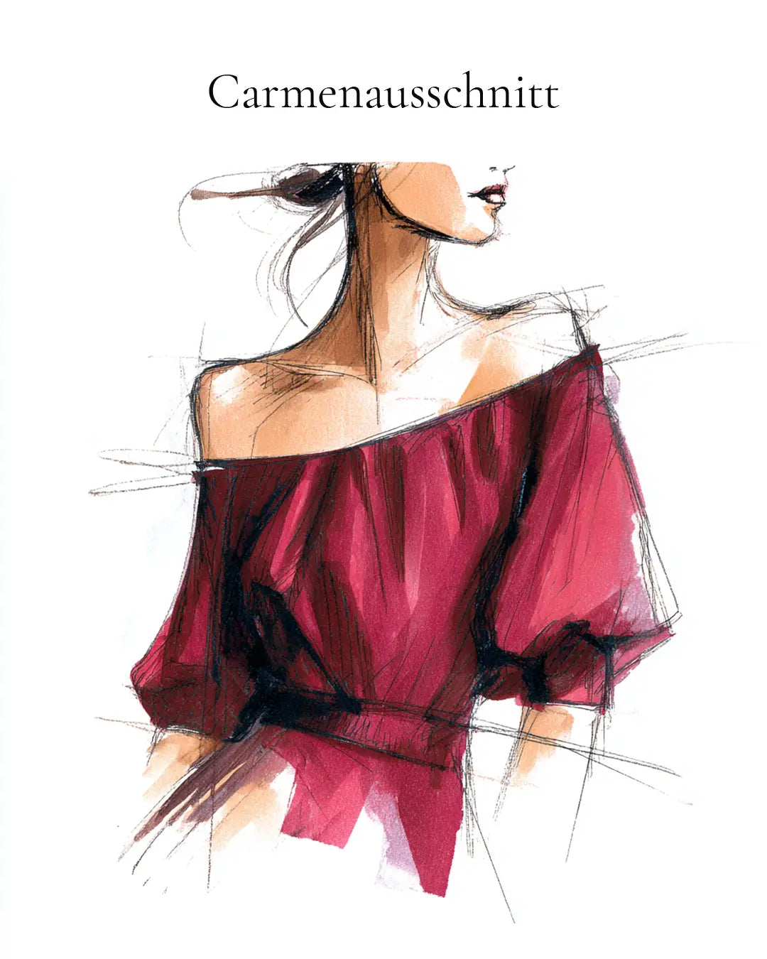 Definition: Was ist ein Carmenausschnitt?