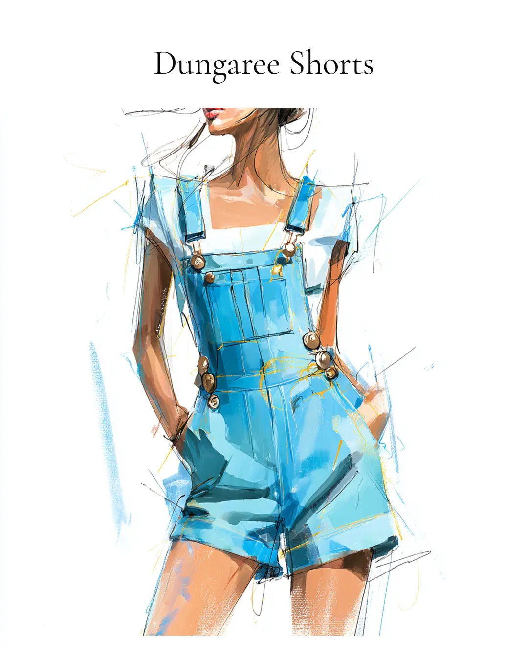Definition: What is a Dungaree Short?