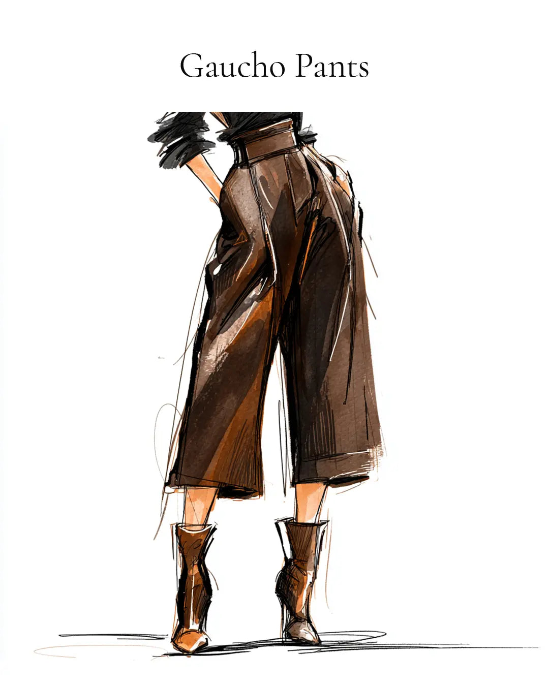 Definition: Was sind Gaucho Pants?