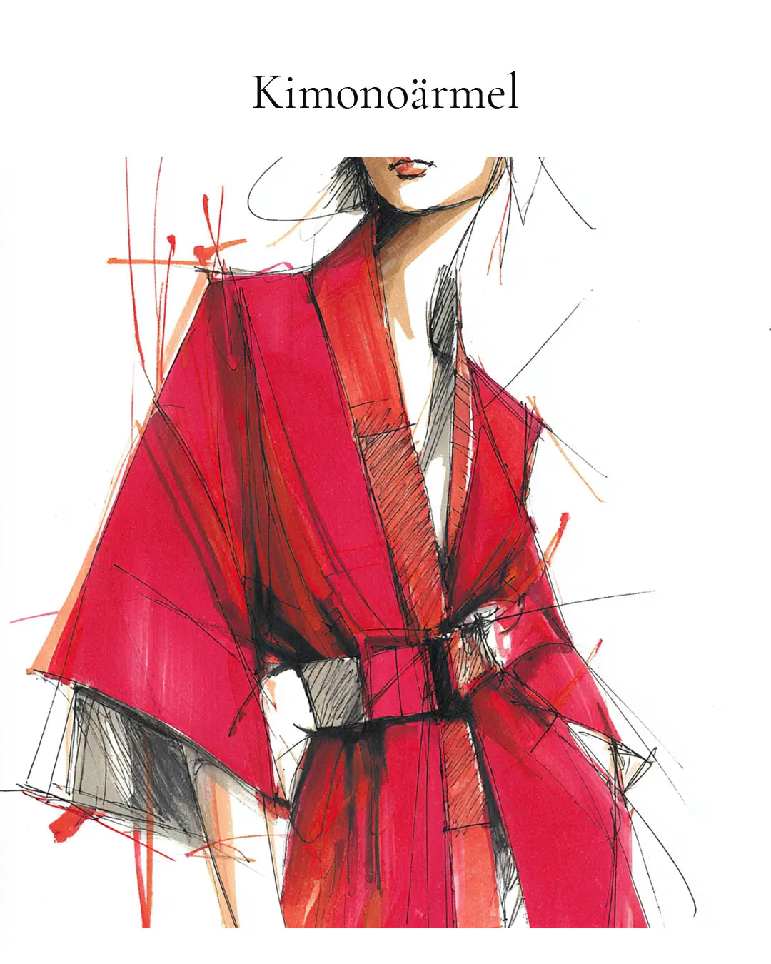 Definition: Was ist ein Kimonoärmel?