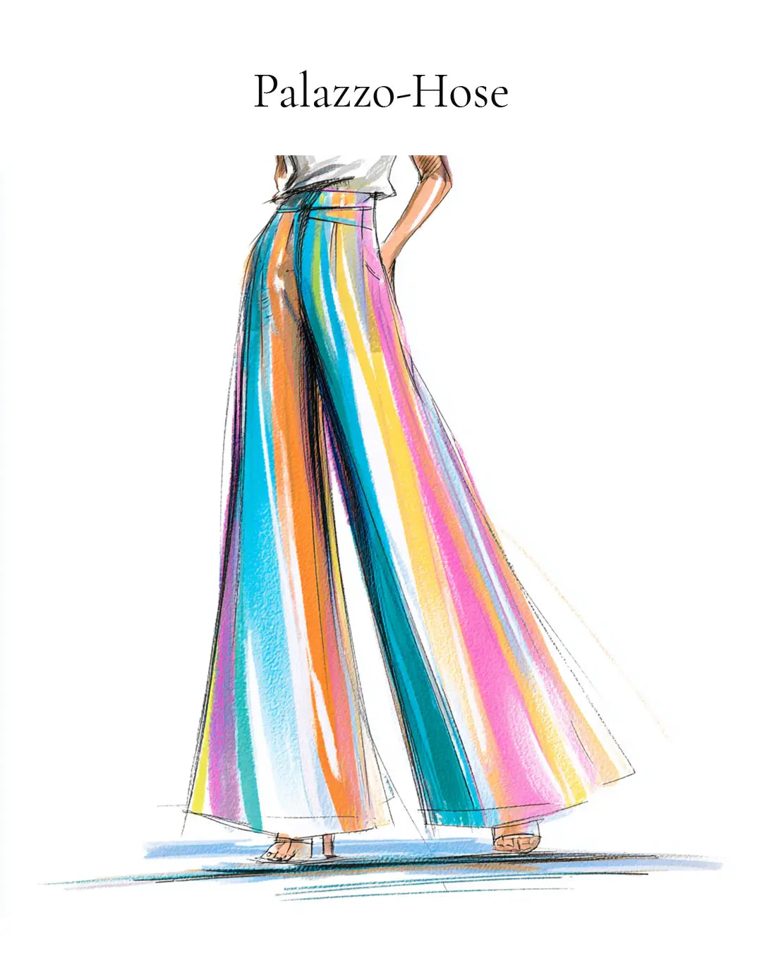 Definition: Was ist eine Palazzo-Hose?