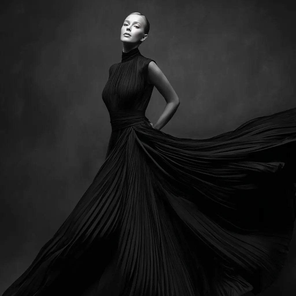 Schwarze Kleider Ana Alcazar