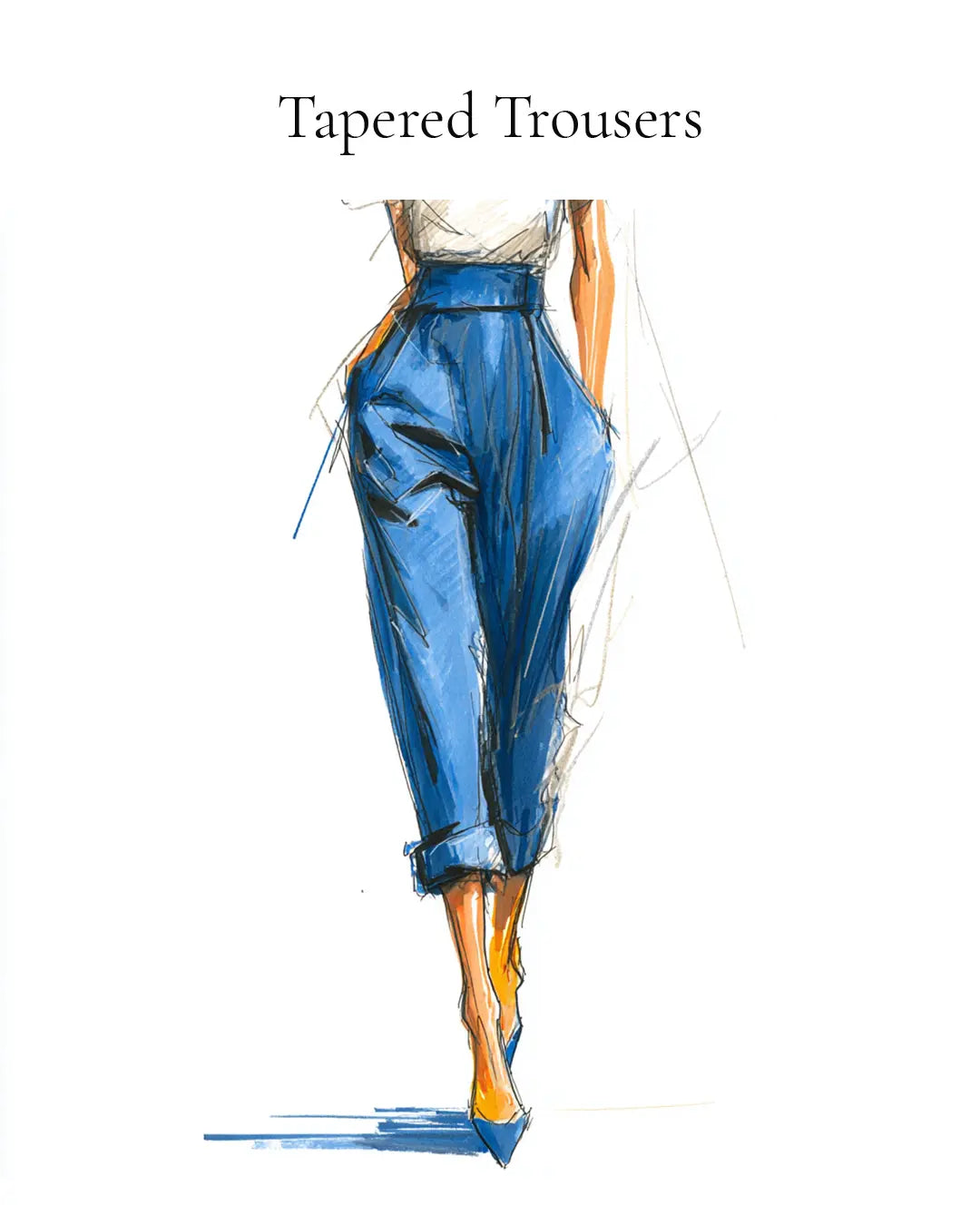 Definition: What are Tapered Trousers?