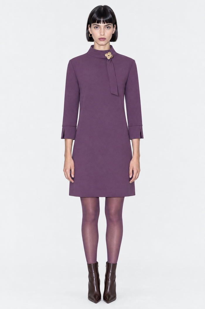 Ana Alcazar Etuikleid Enlyroeva in Mauve