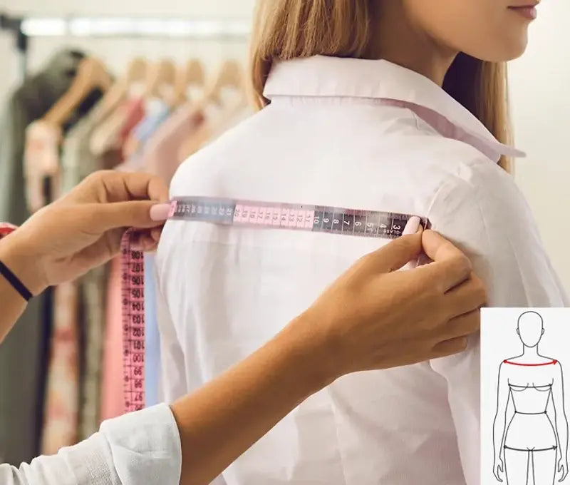 Definition: Passform prüfen - Wie messe ich die Schulter?