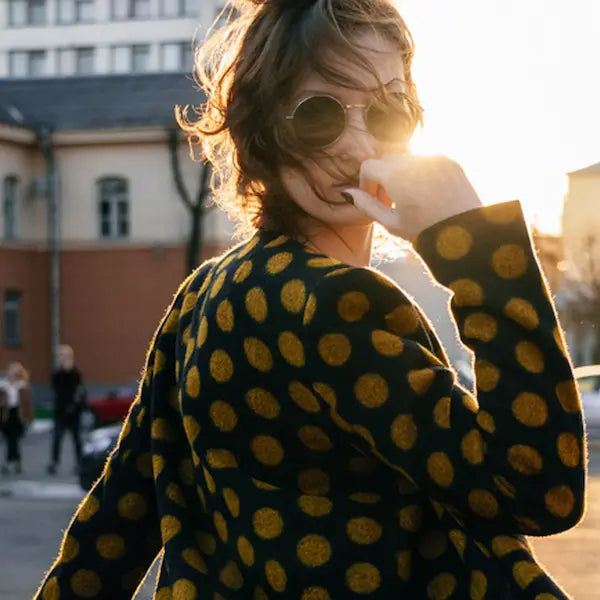 Kleider mit Polka Dots Muster kombinieren