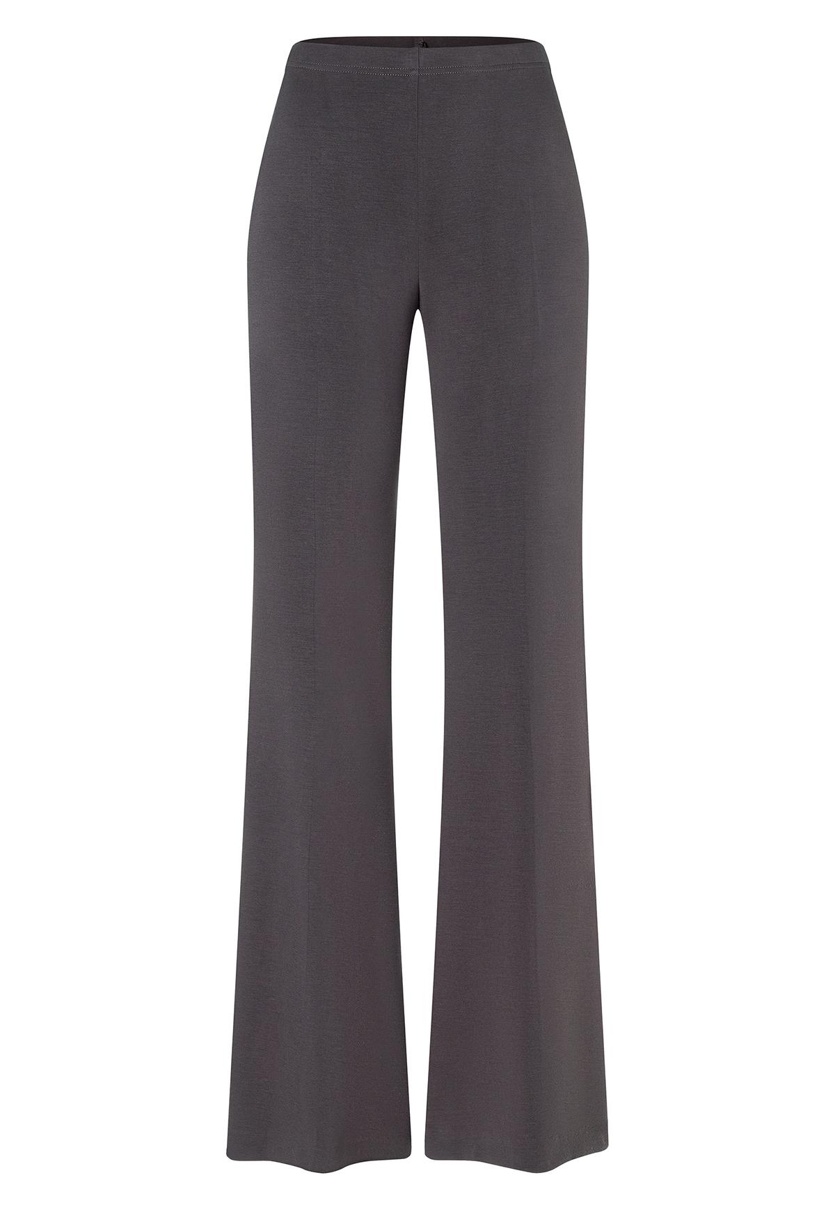 Memilo flared trousers in grey jersey