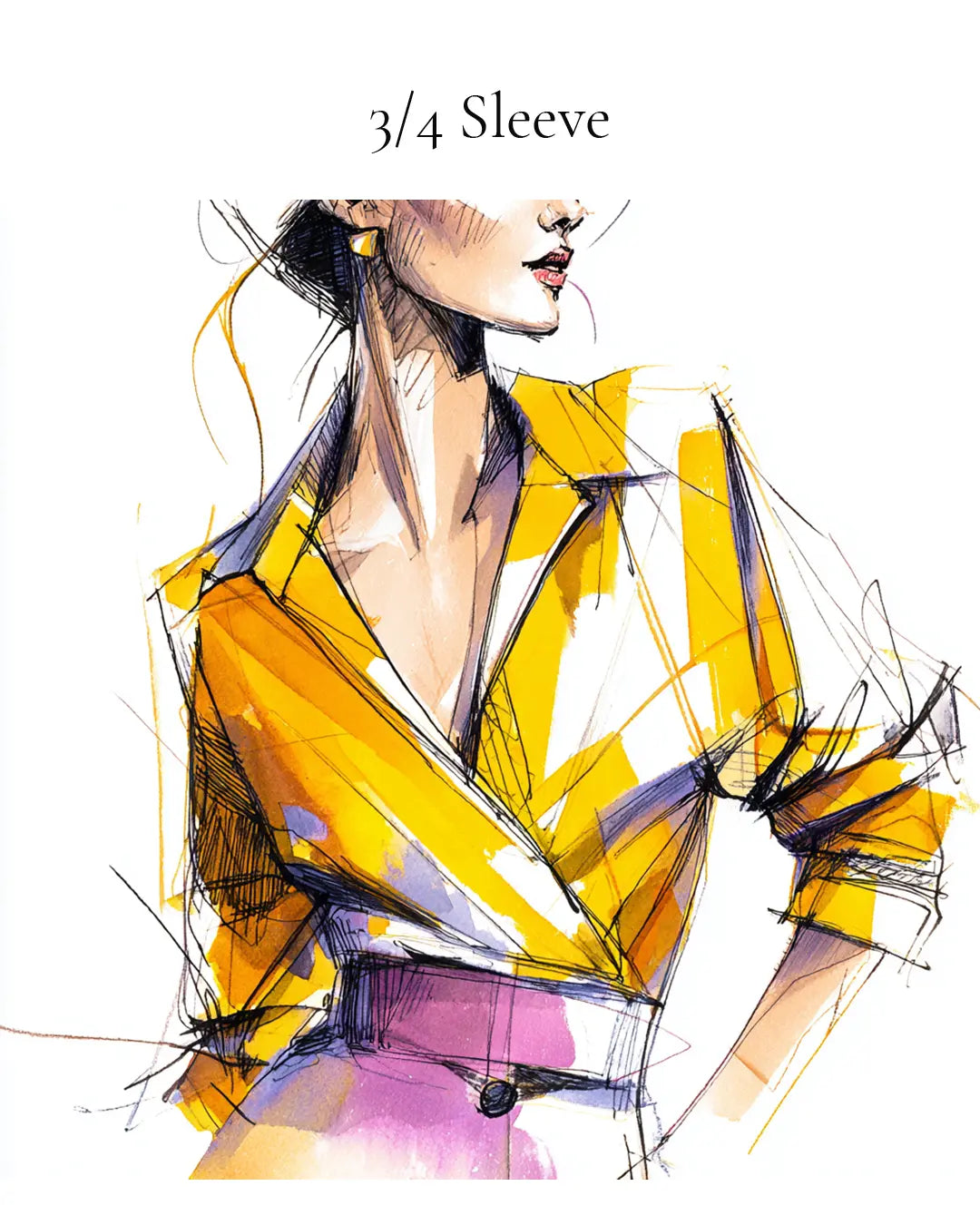 Definition: What is a 3/4 Sleeve?