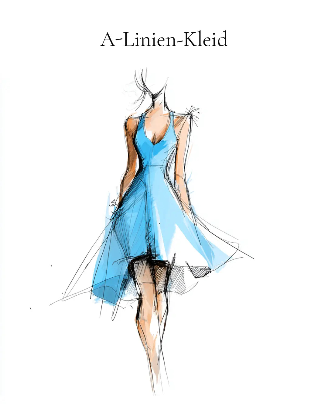 Definition: Was ist ein A-Linien-Kleid?