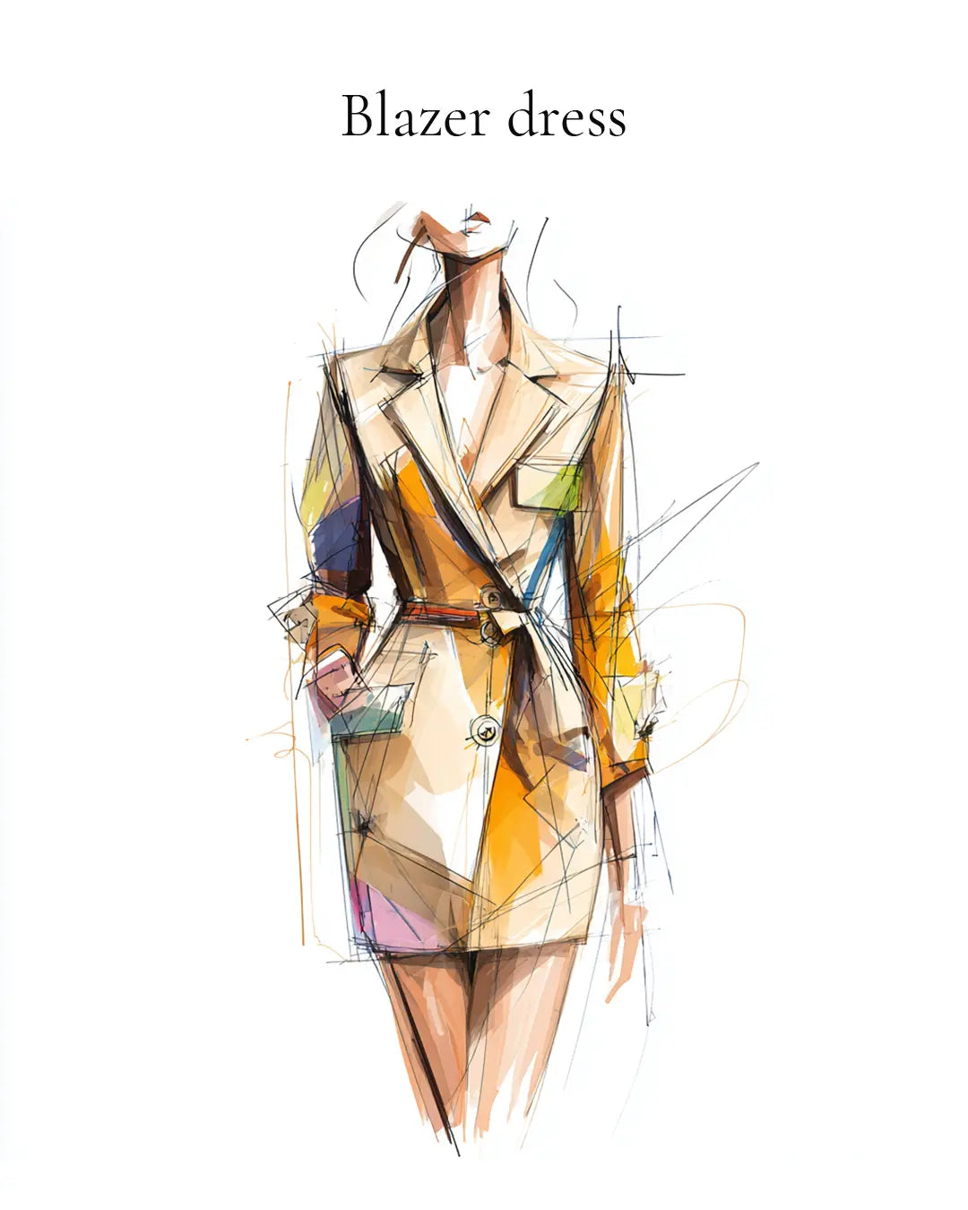 Definição: O que é um vestido blazer?