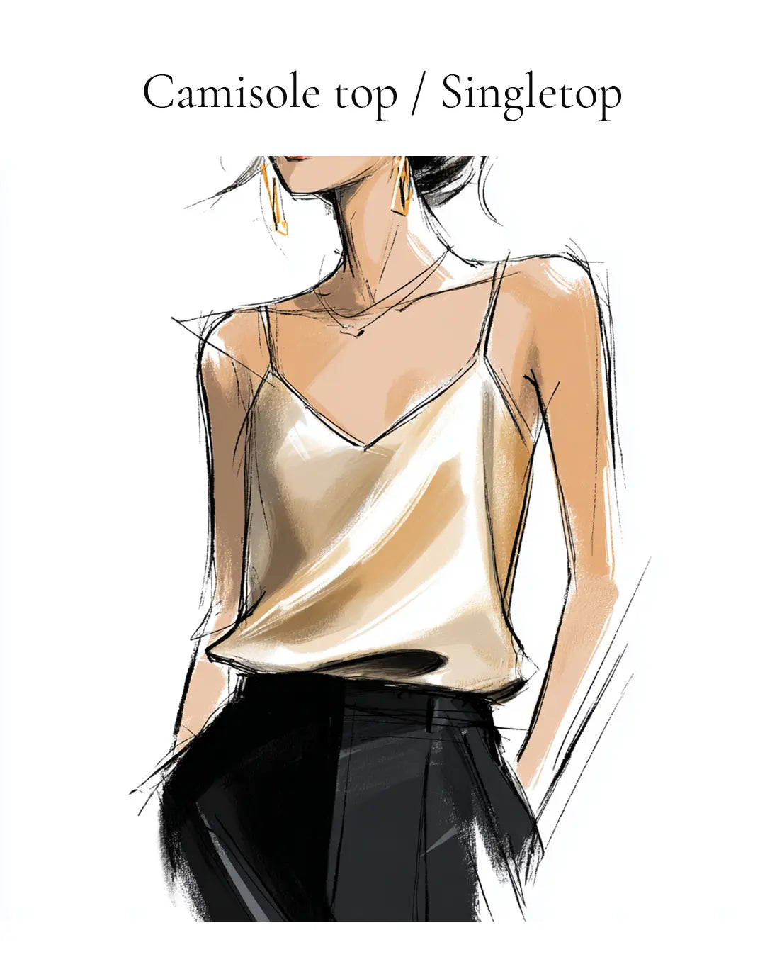 Definitie: Wat is een Singletop / Camisole top?