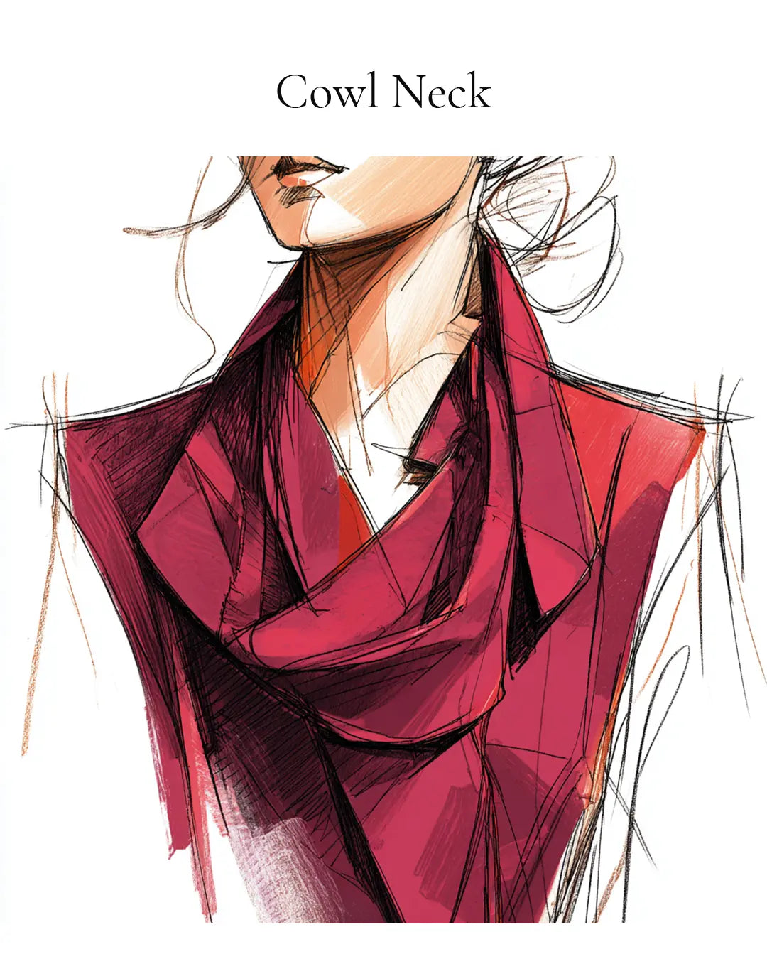 Definition: What is a Cowl Neck?