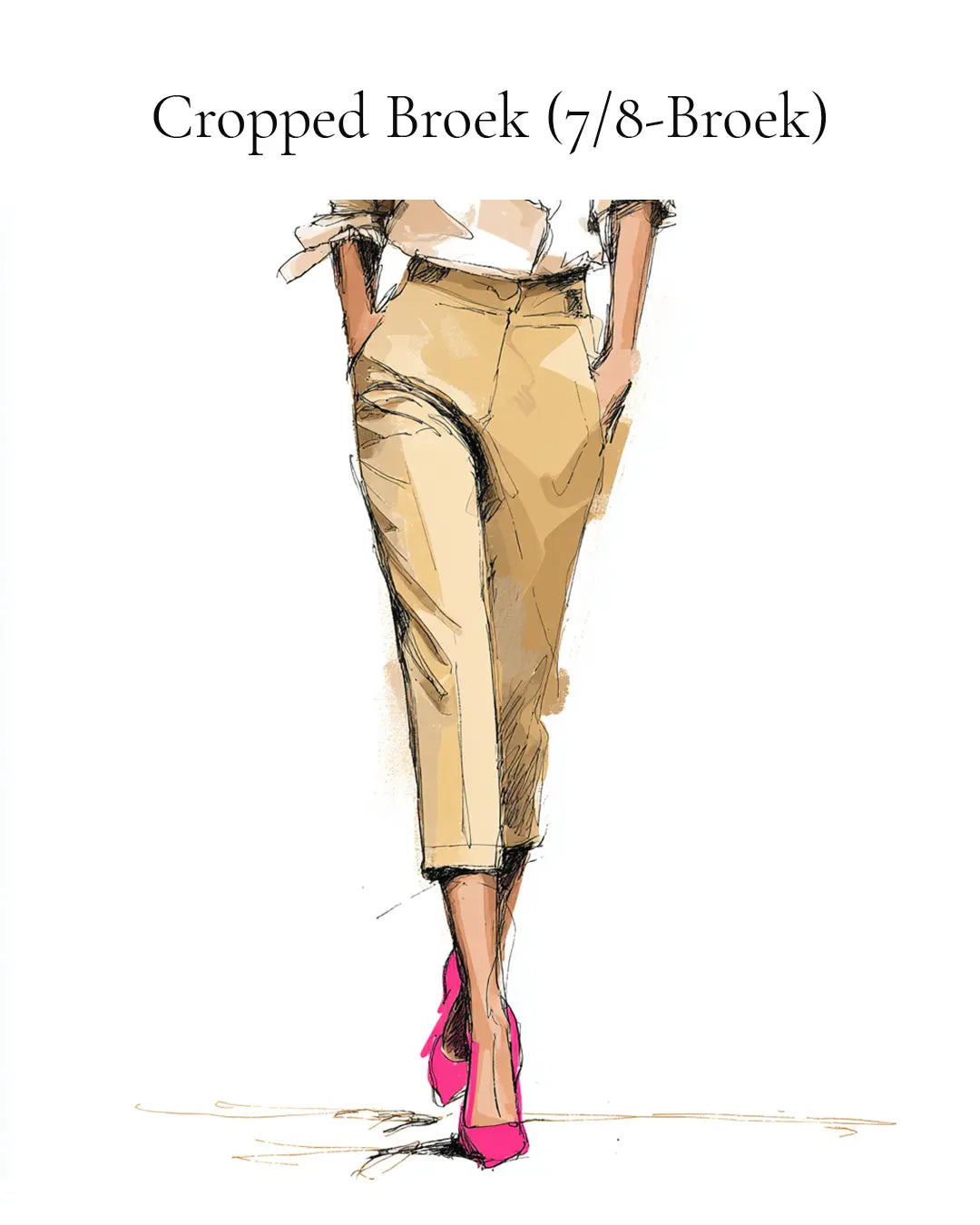 Definitie: Wat zijn Cropped Broeken - 7/8 Broeken?