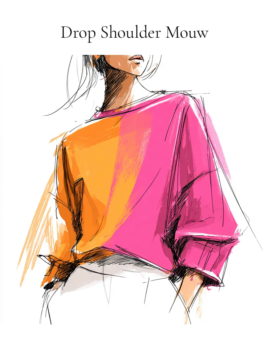 Definitie: Wat is een Drop Shoulder Mouw?