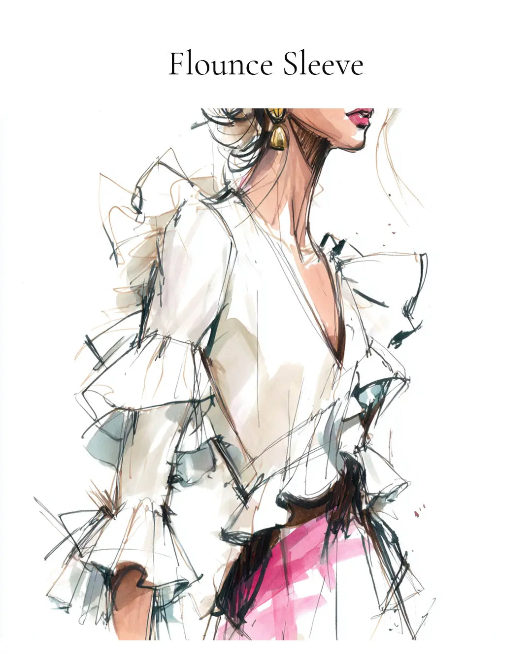 Definition: What is a Flounce Sleeve?