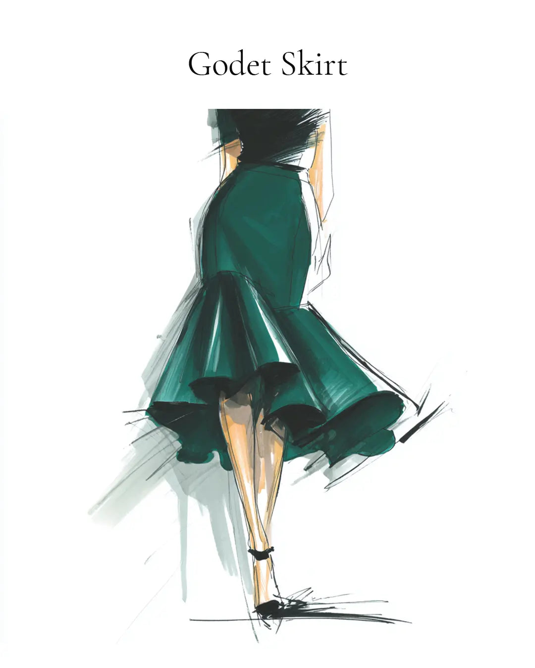 Definition: What is a Godet Skirt?