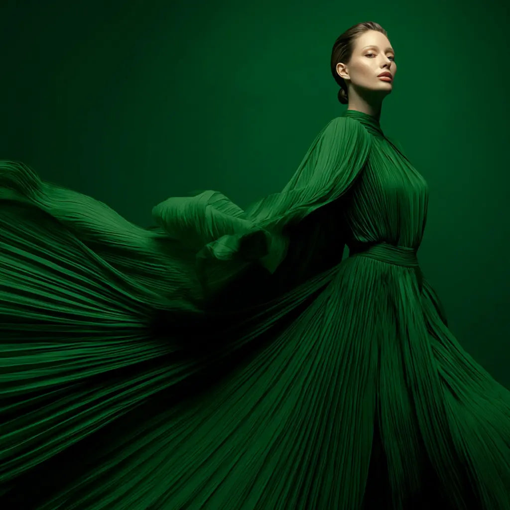 Grüne Kleider Ana Alcazar