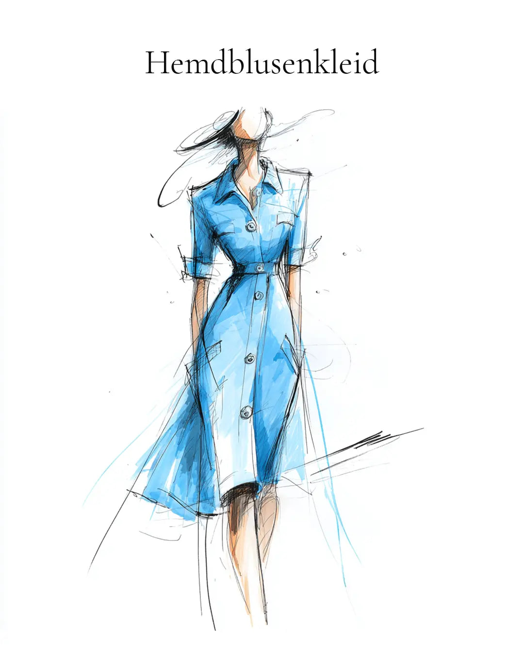 Definition: Was ist ein Hemdblusenkleid?