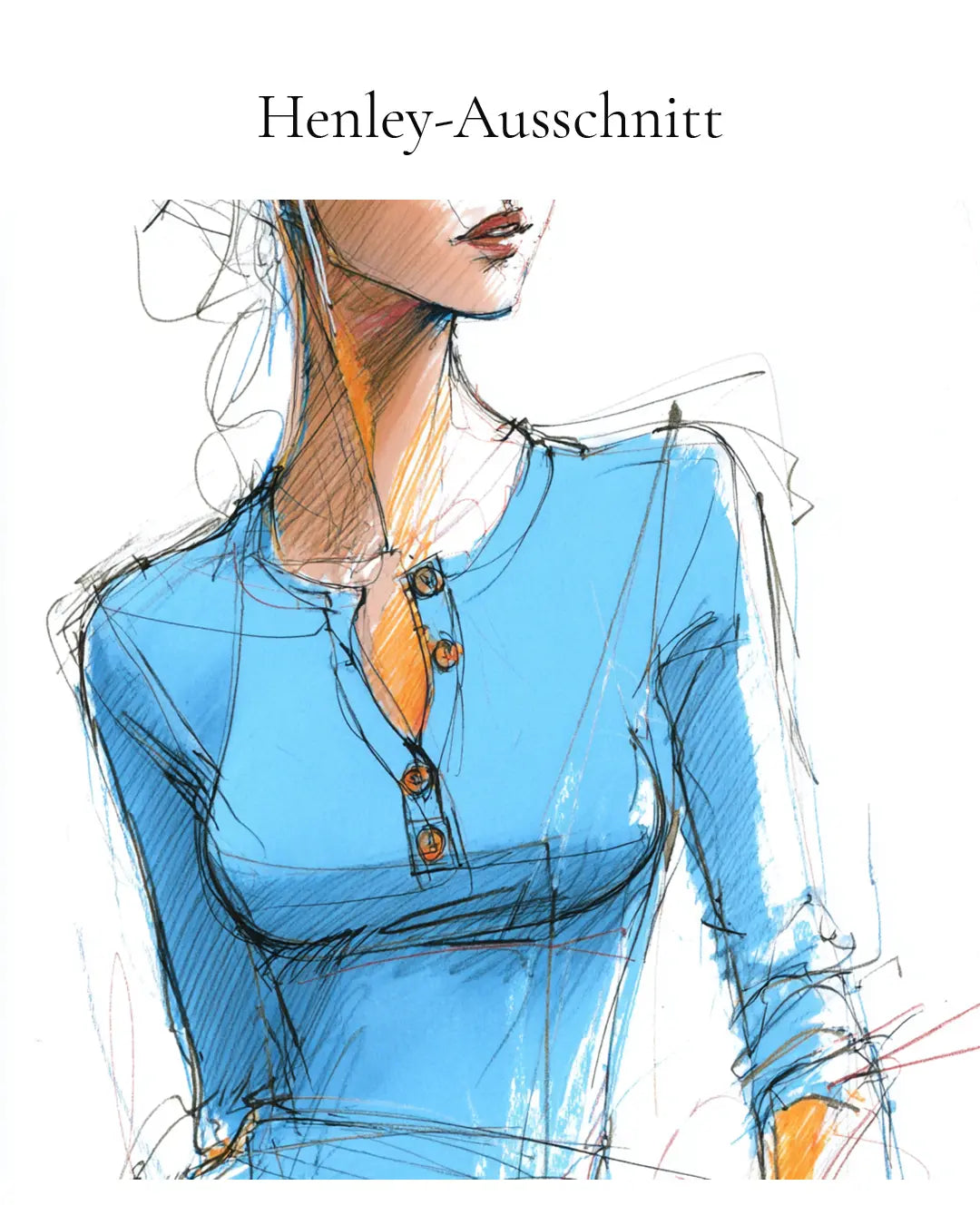 Definition: Was ist ein Henley-Ausschnitt?