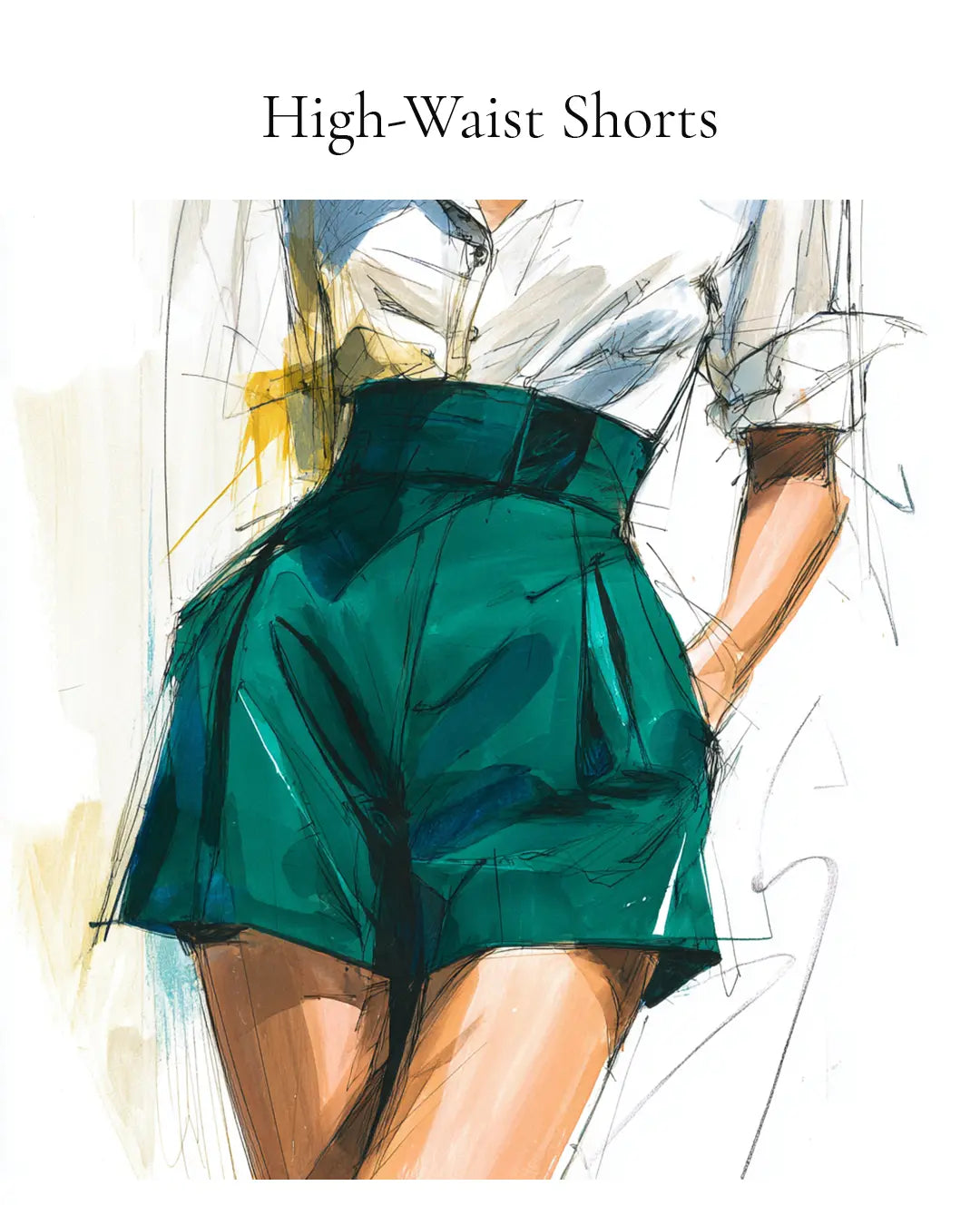 Definition: What is a High-Waist Short?