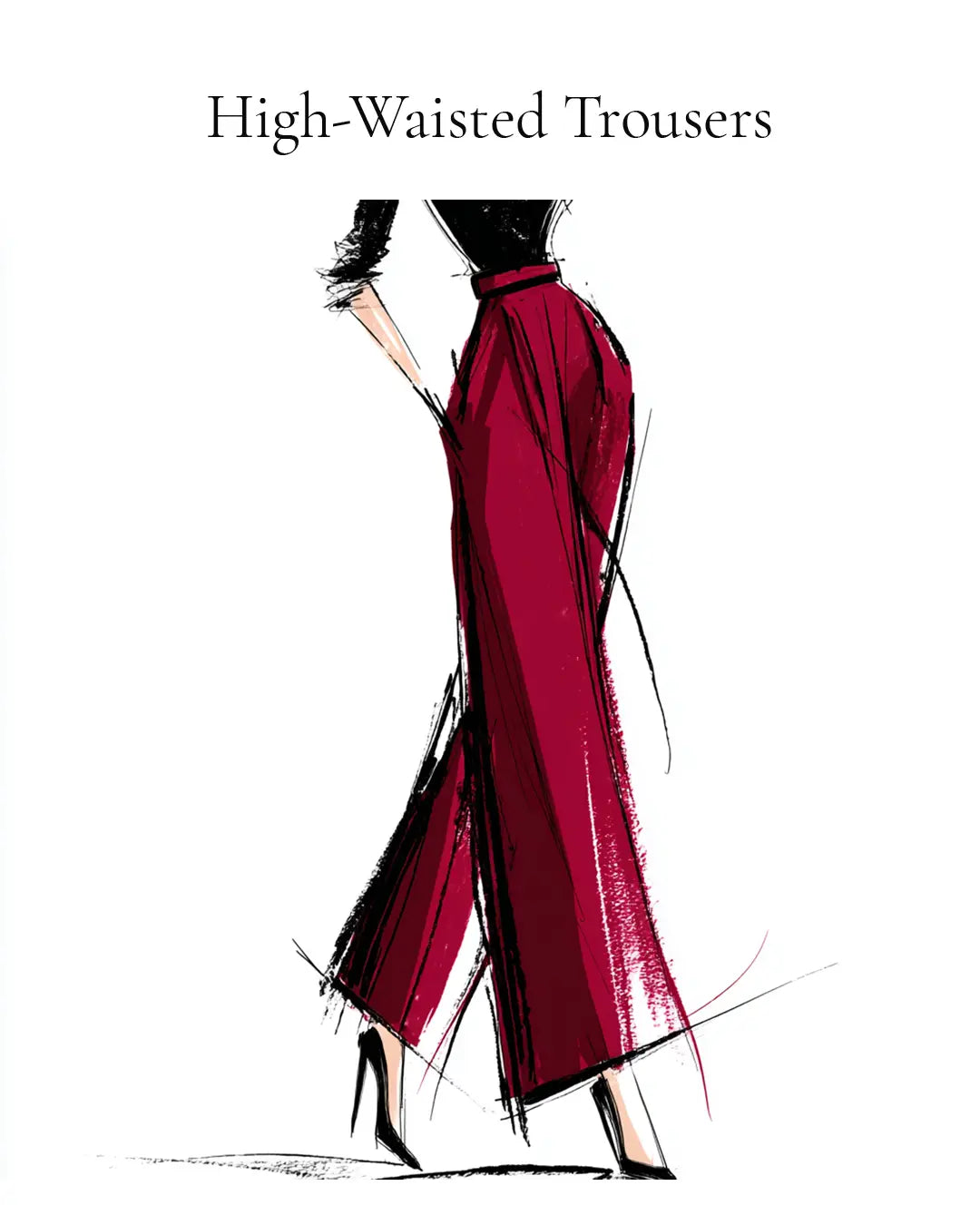 Definition: What are High-Waisted Trousers?