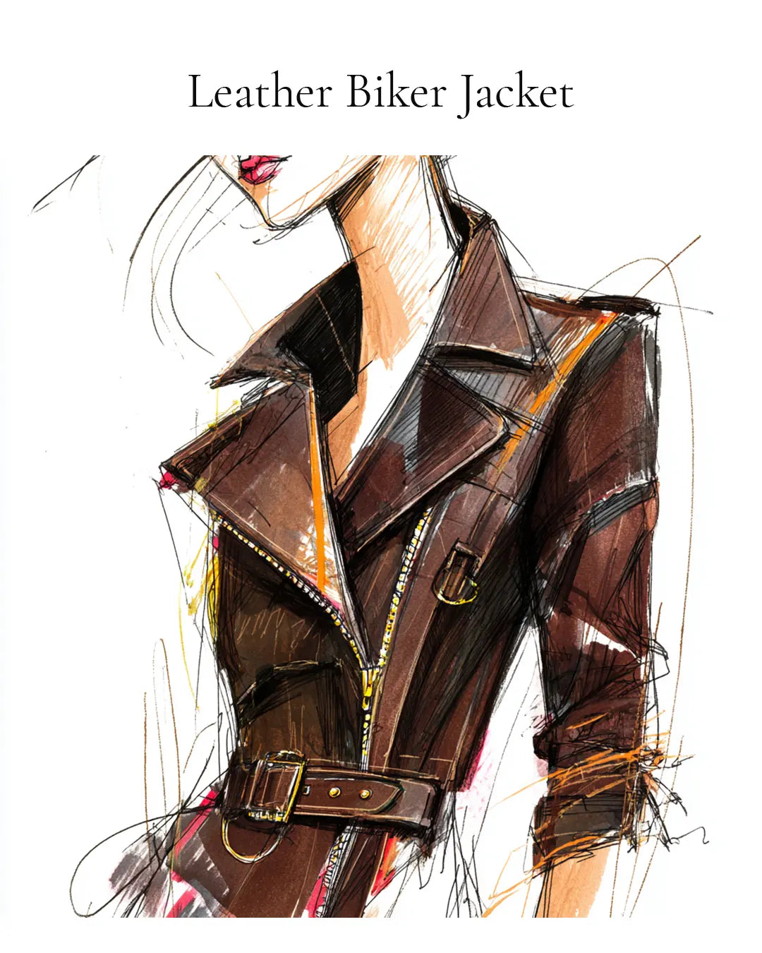 Definition: What is a Leather Biker Jacket?