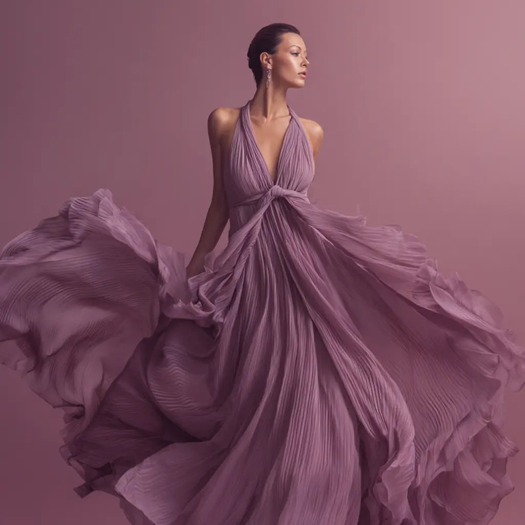 Lila Kleider Ana Alcazar