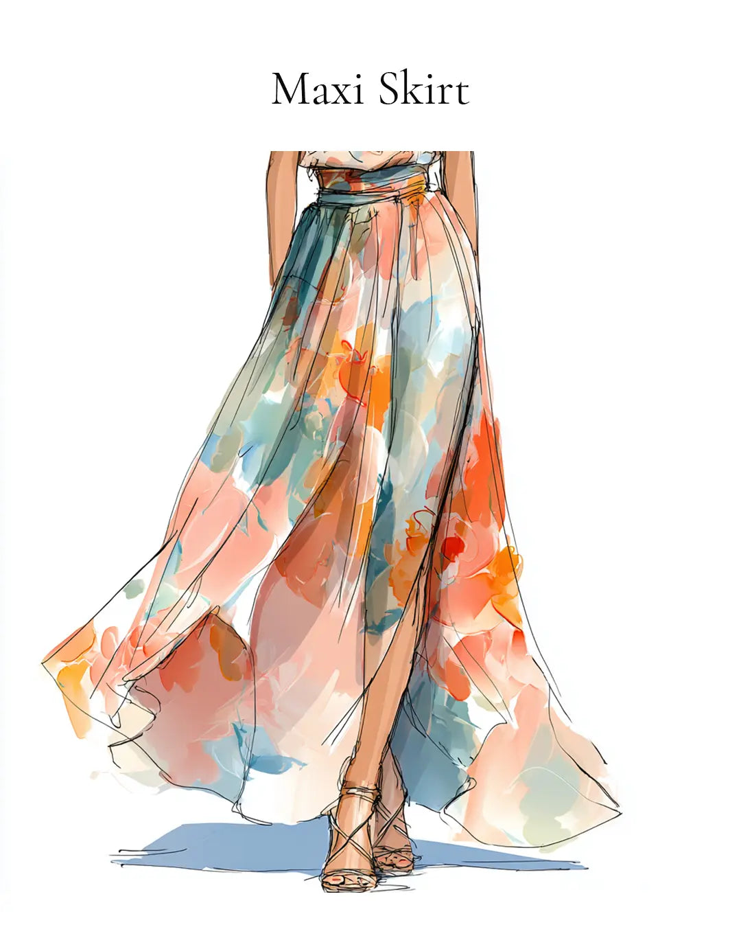 Definition: What is a Maxi Skirt?