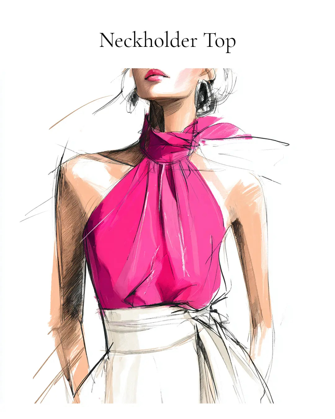 Definition: Was ist ein Neckholder Top?