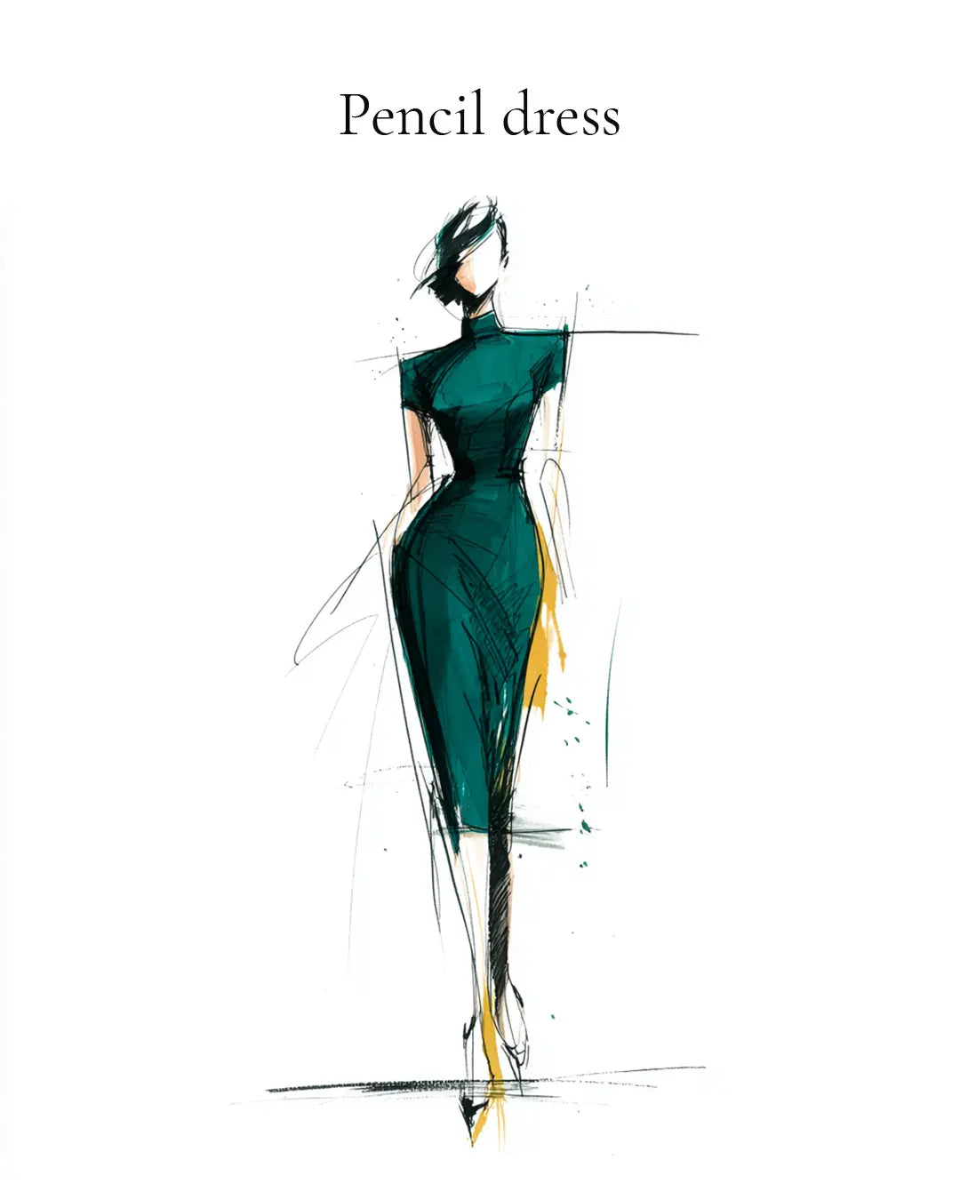 Definition: What is a Pencil Dress?