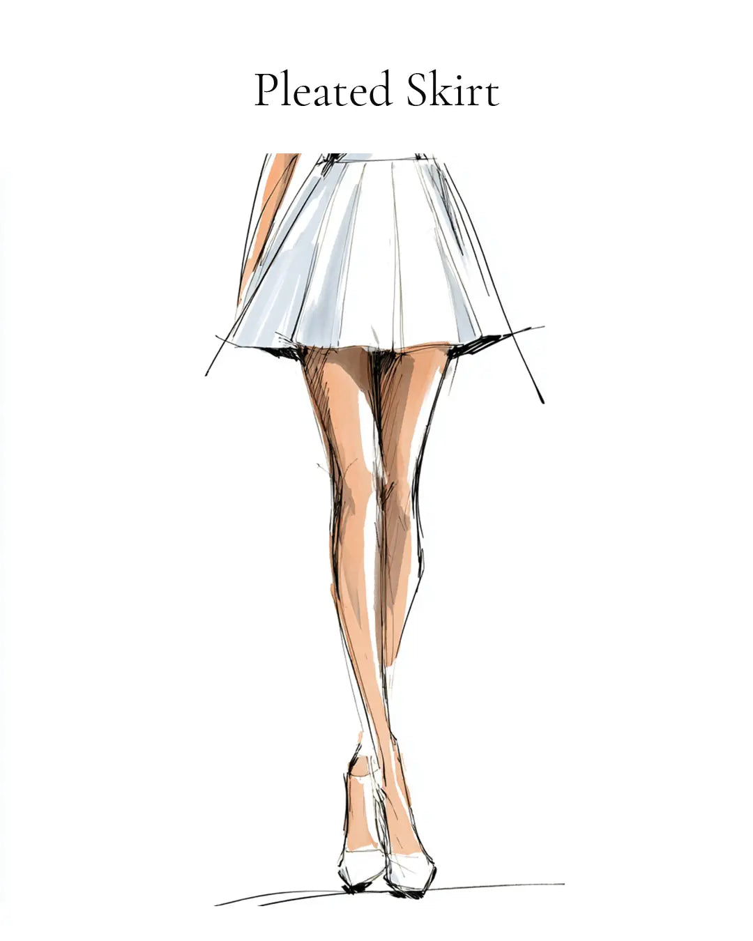 Definition: What is a Pleated Skirt?