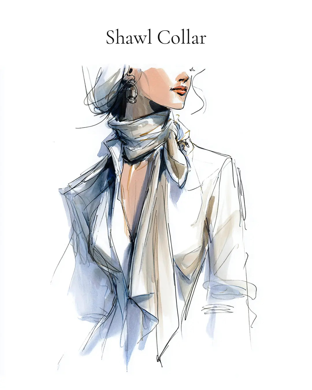 Definition: What is a Shawl Collar?