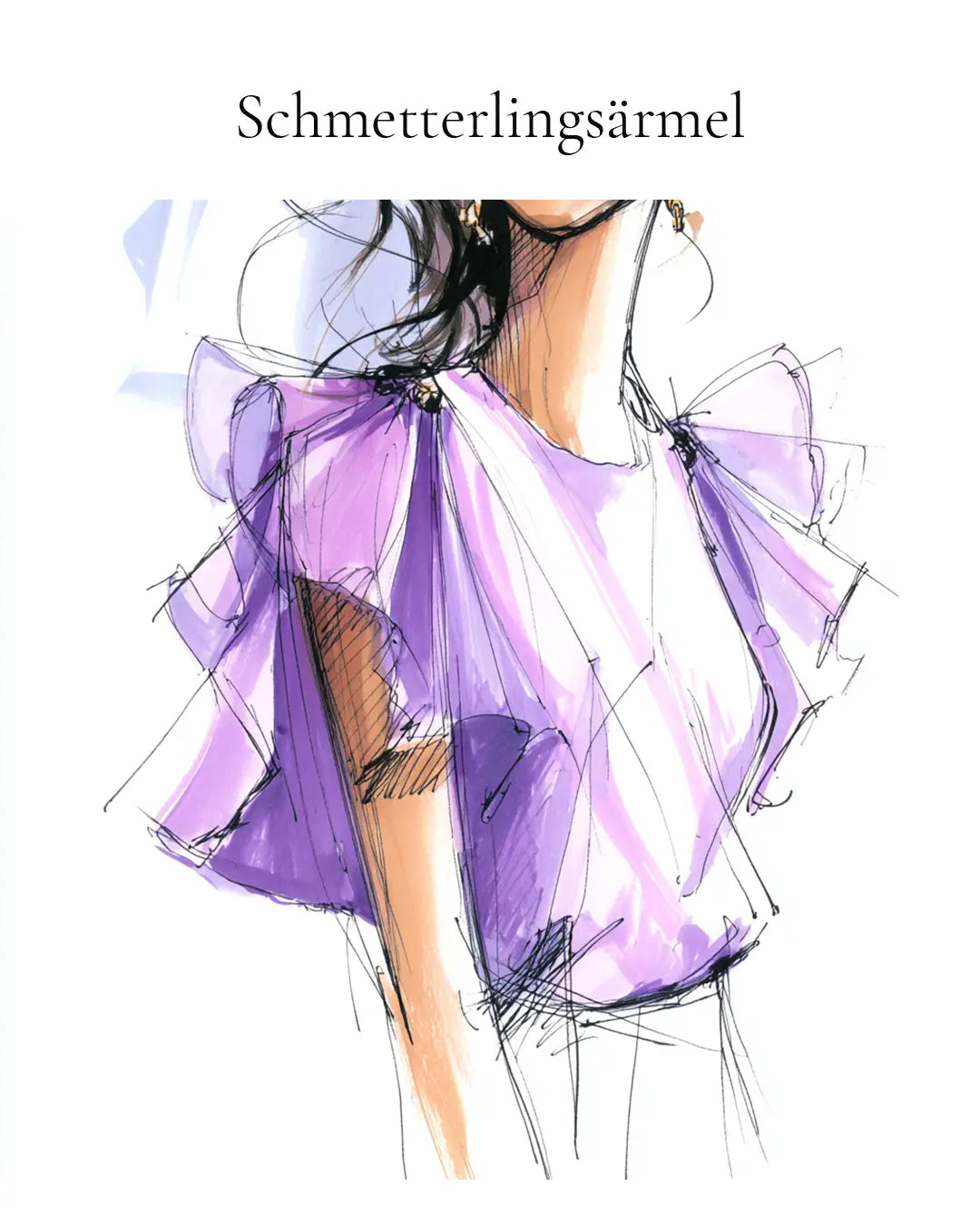 Definition: Was ist ein Schmetterlingsärmel?