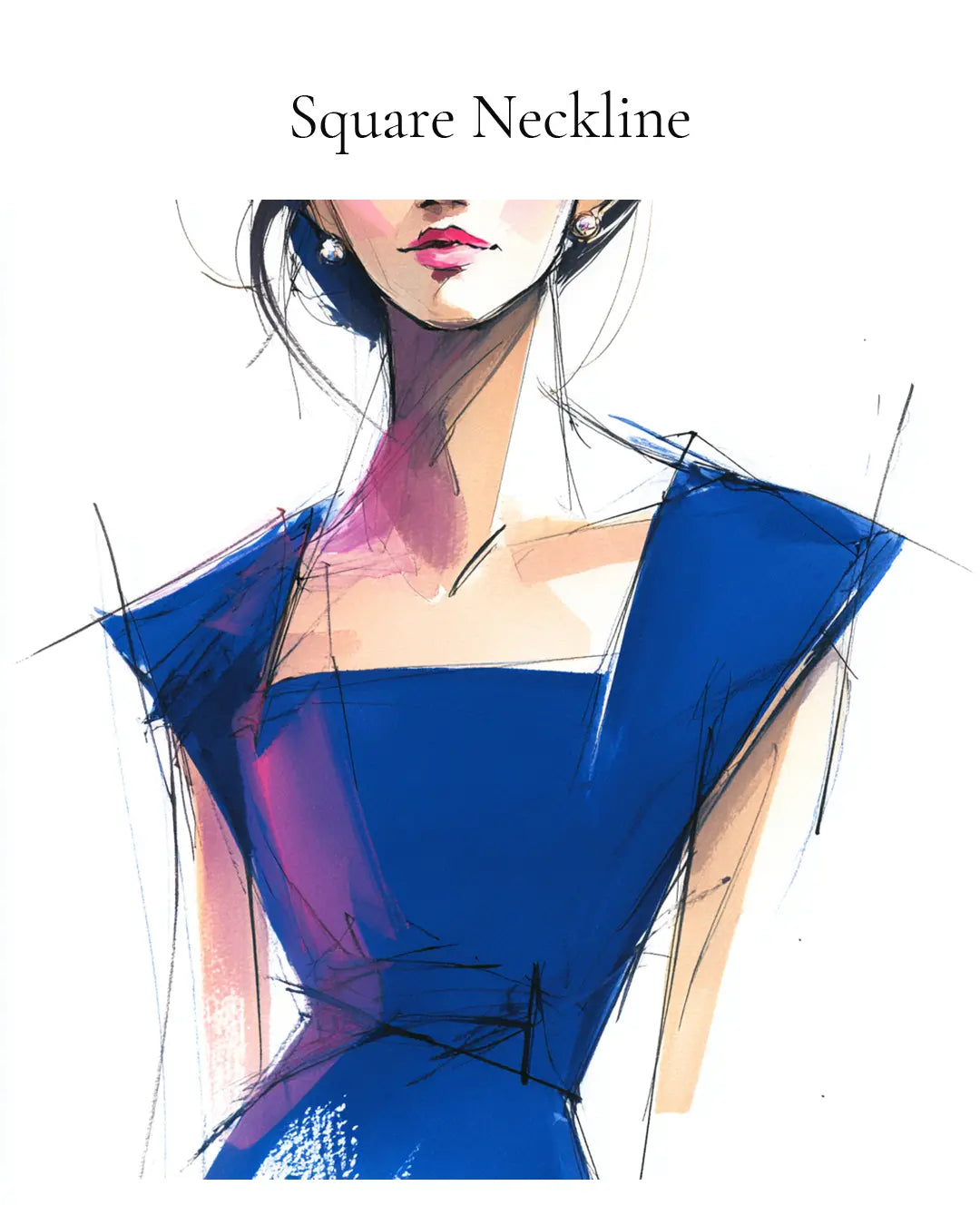 Definition: What is a Square Neckline?