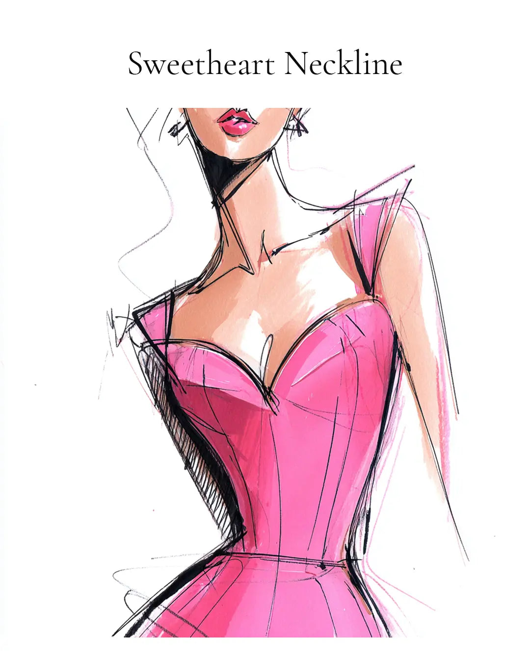 Definition: What is a Sweetheart Neckline?