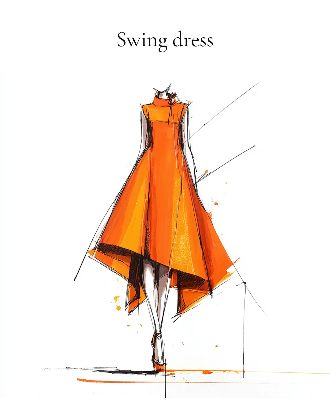 Definição: O que é um vestido Swing?