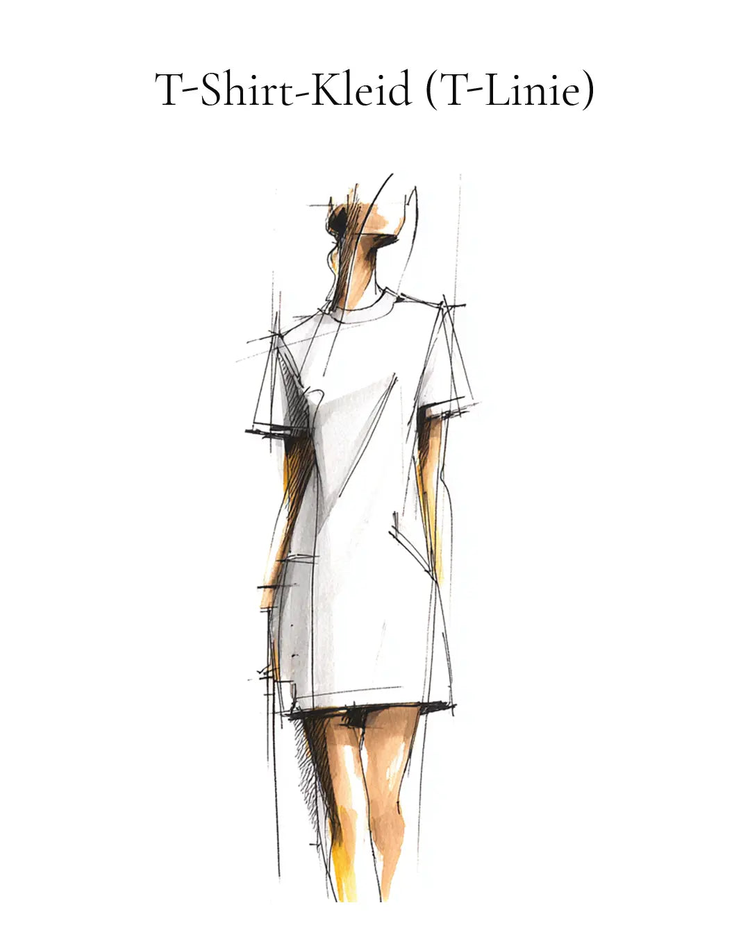 Definition: Was ist ein T-Shirt-Kleid (T-Linie)?