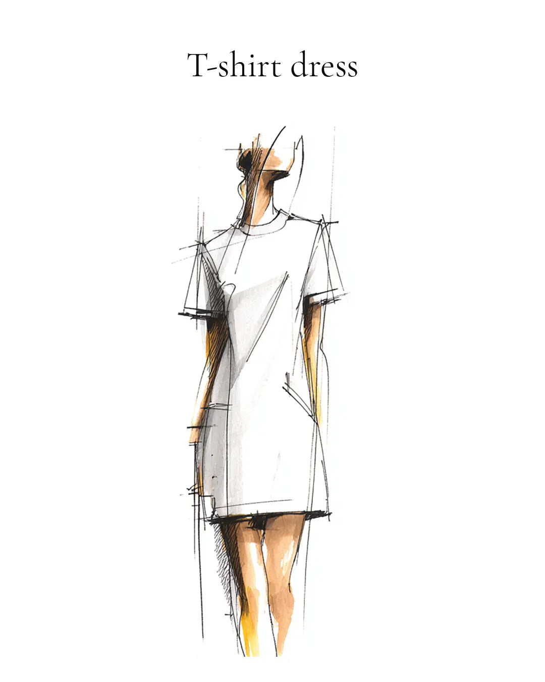 Definição: O que é um vestido-camiseta?