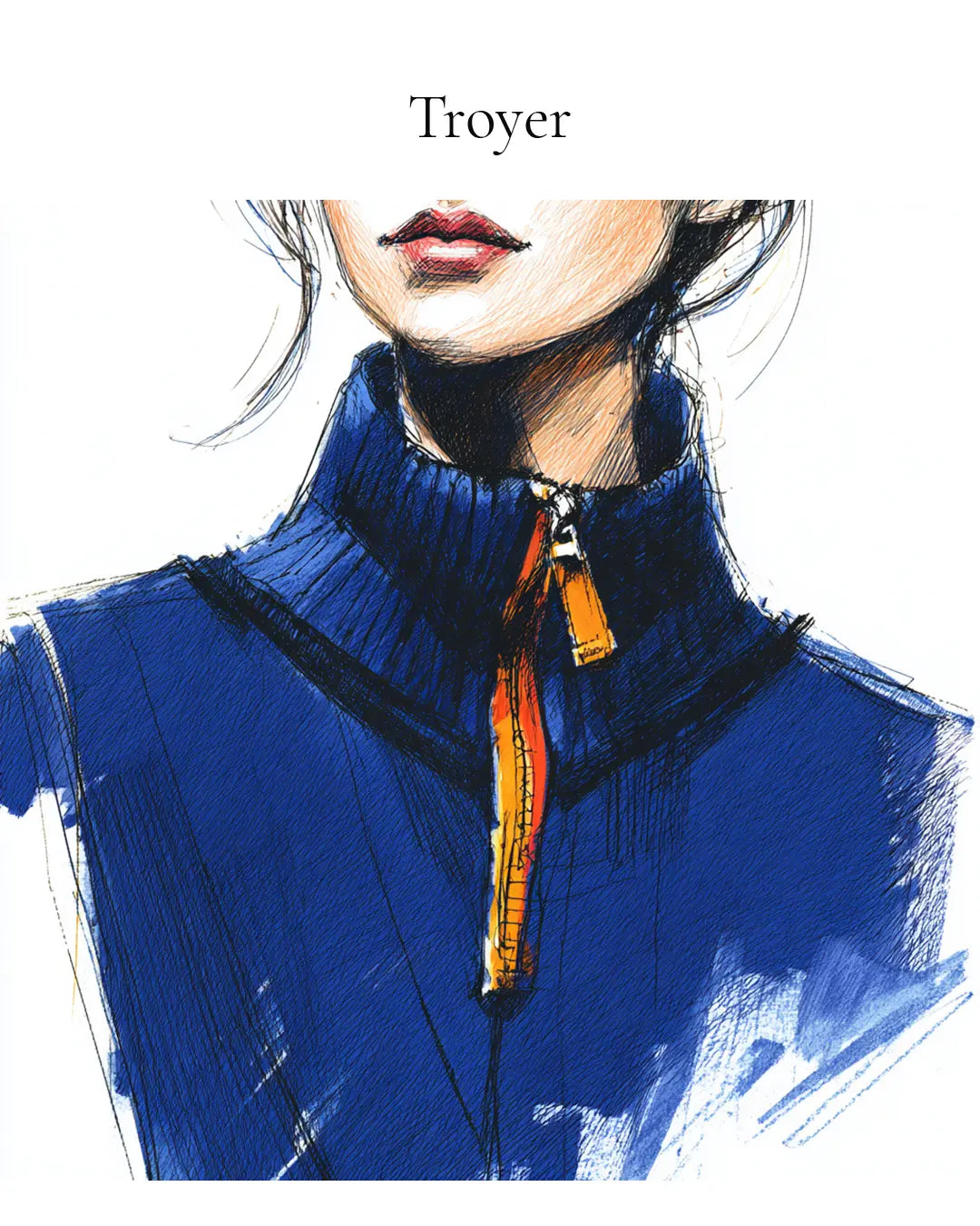 Definition: Was ist ein Troyer Kragen?