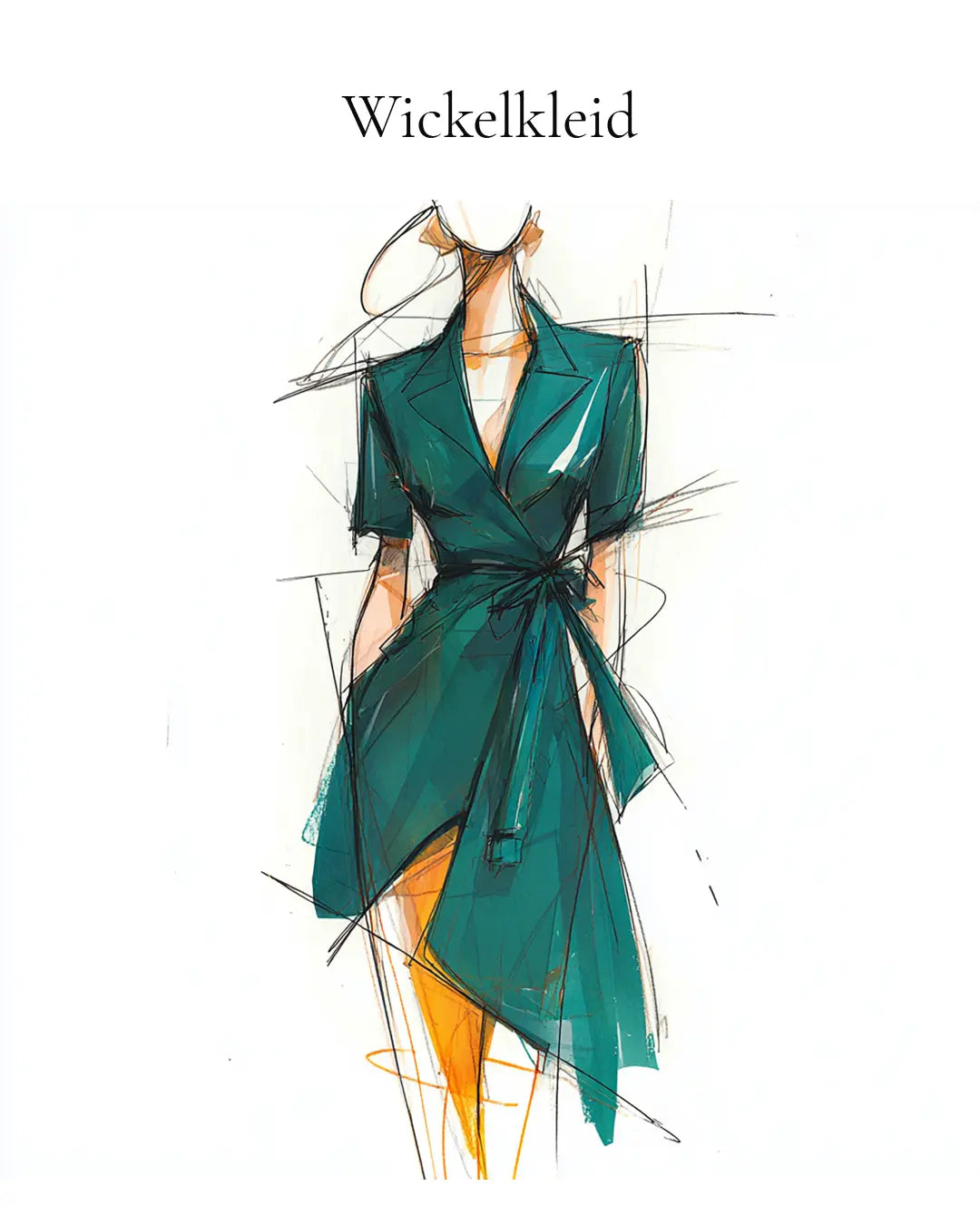 Definition: Was ist ein Wickelkleid?