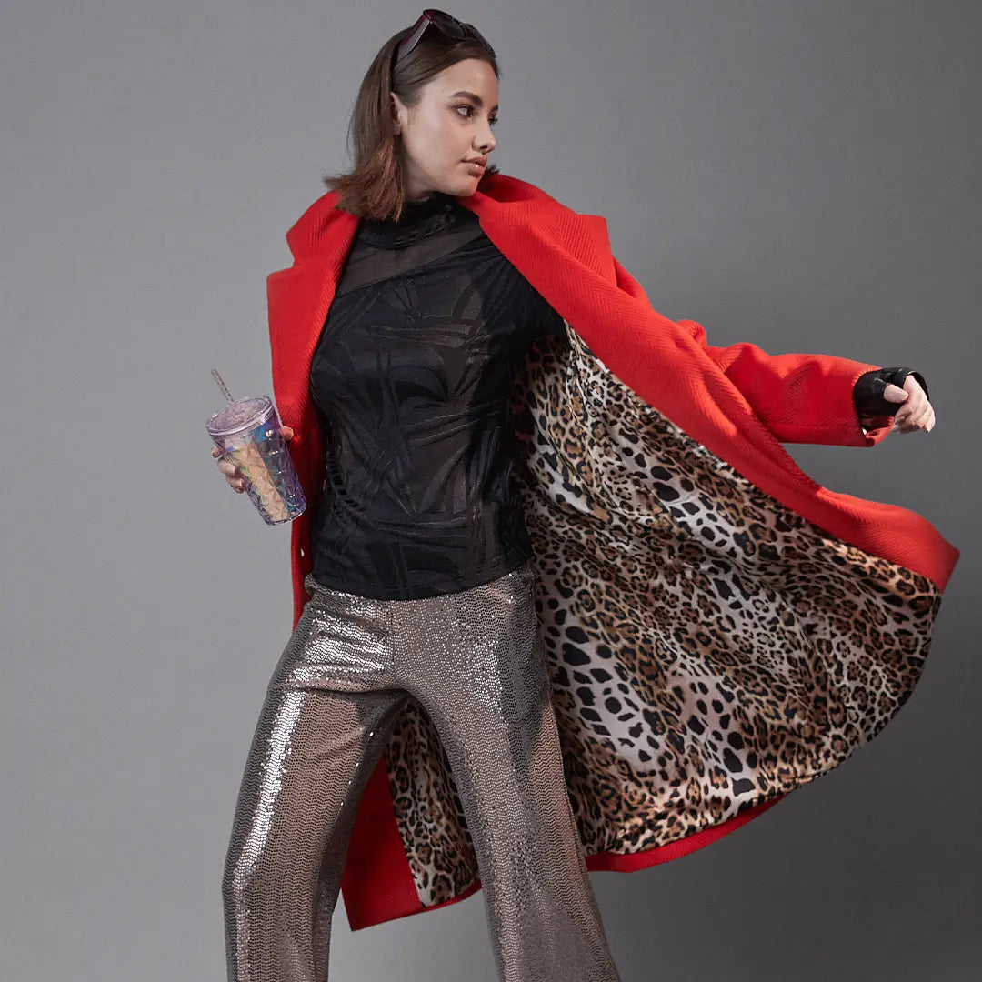 Paillettenhose richtig stylen