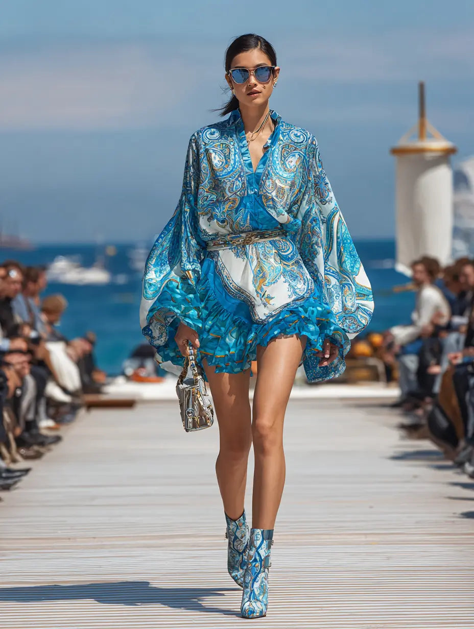 Mustertrends Sommer 2026 - Paisley Print Kleider bei Ana Alcazar