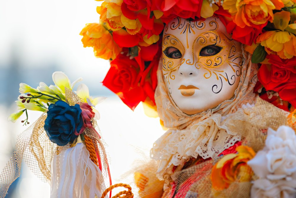 ausgefallenes Karnevalskostüm Venedig