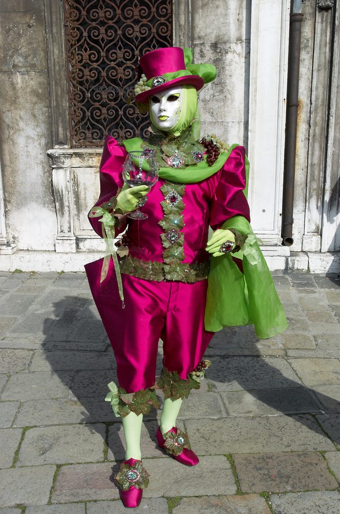 einzigartiges Kostüm Venedig